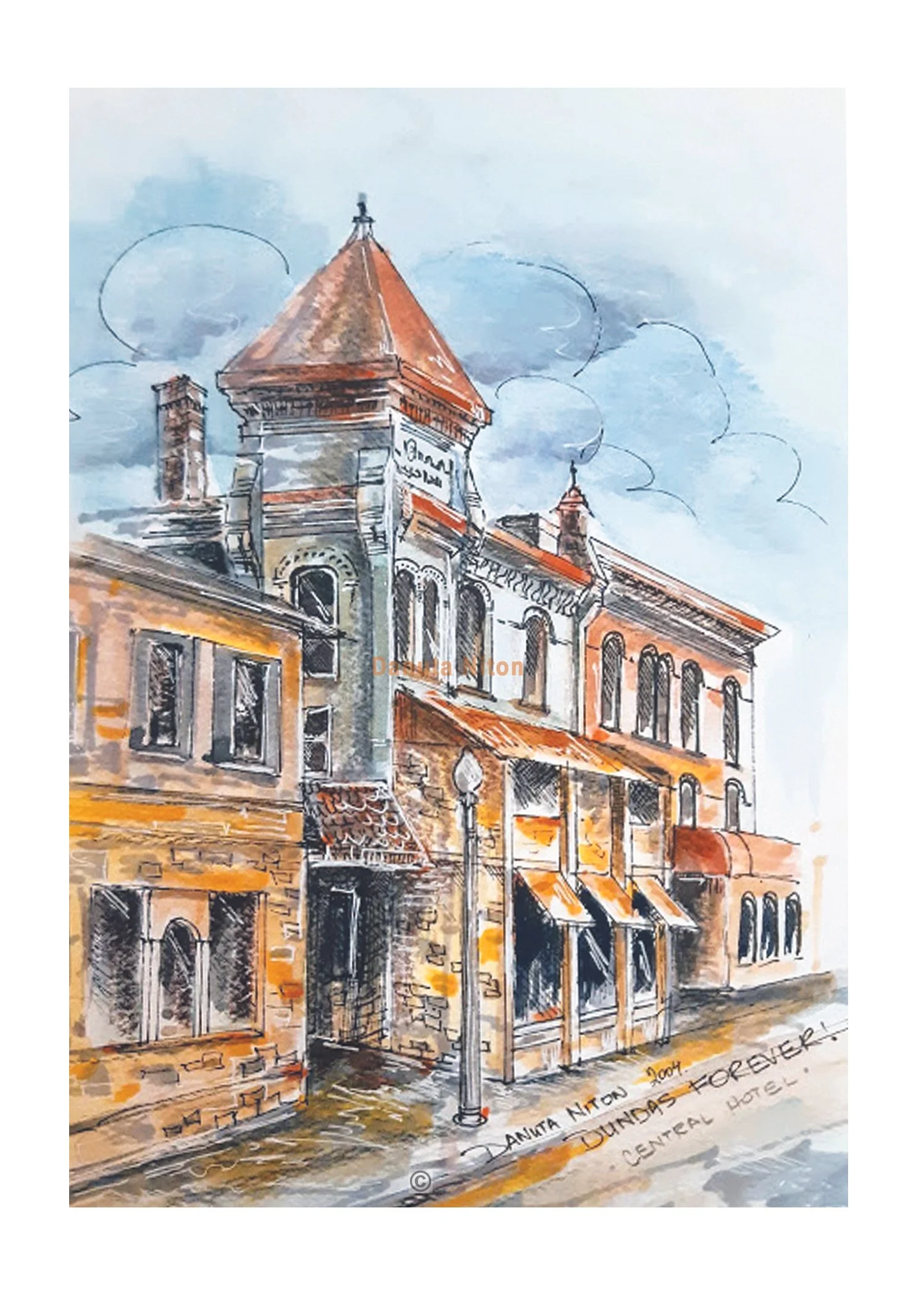 Central Hotel in Dundas Ontario