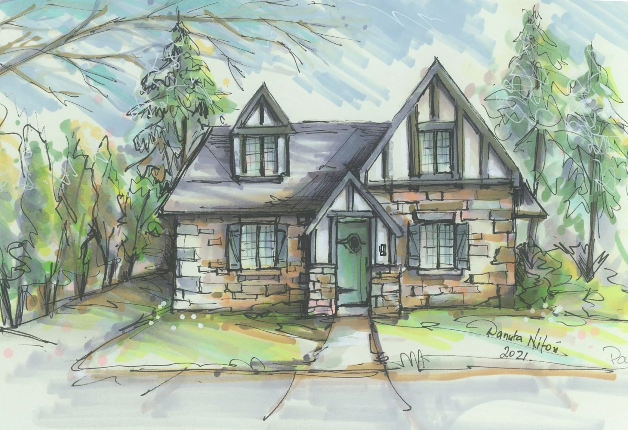 2. 214 Park St.-Ginger house.jpg