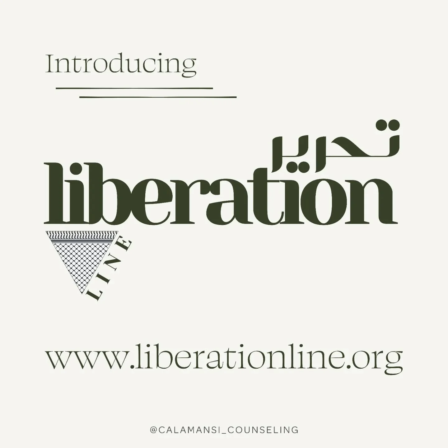 The Liberation Line website has launched! To book a call with the Liberation Line, contribute to the Liberation Line fund or sign up to volunteer visit: www.liberationline.org

The Liberation Line provides free mental health support calls to organize
