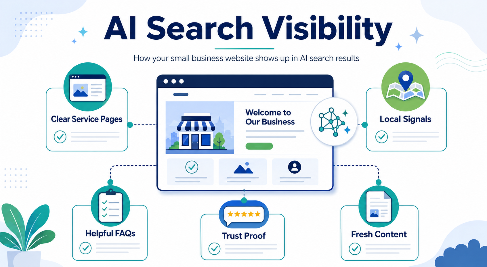 How to Make Your Small Business Website Show Up in AI Search Results