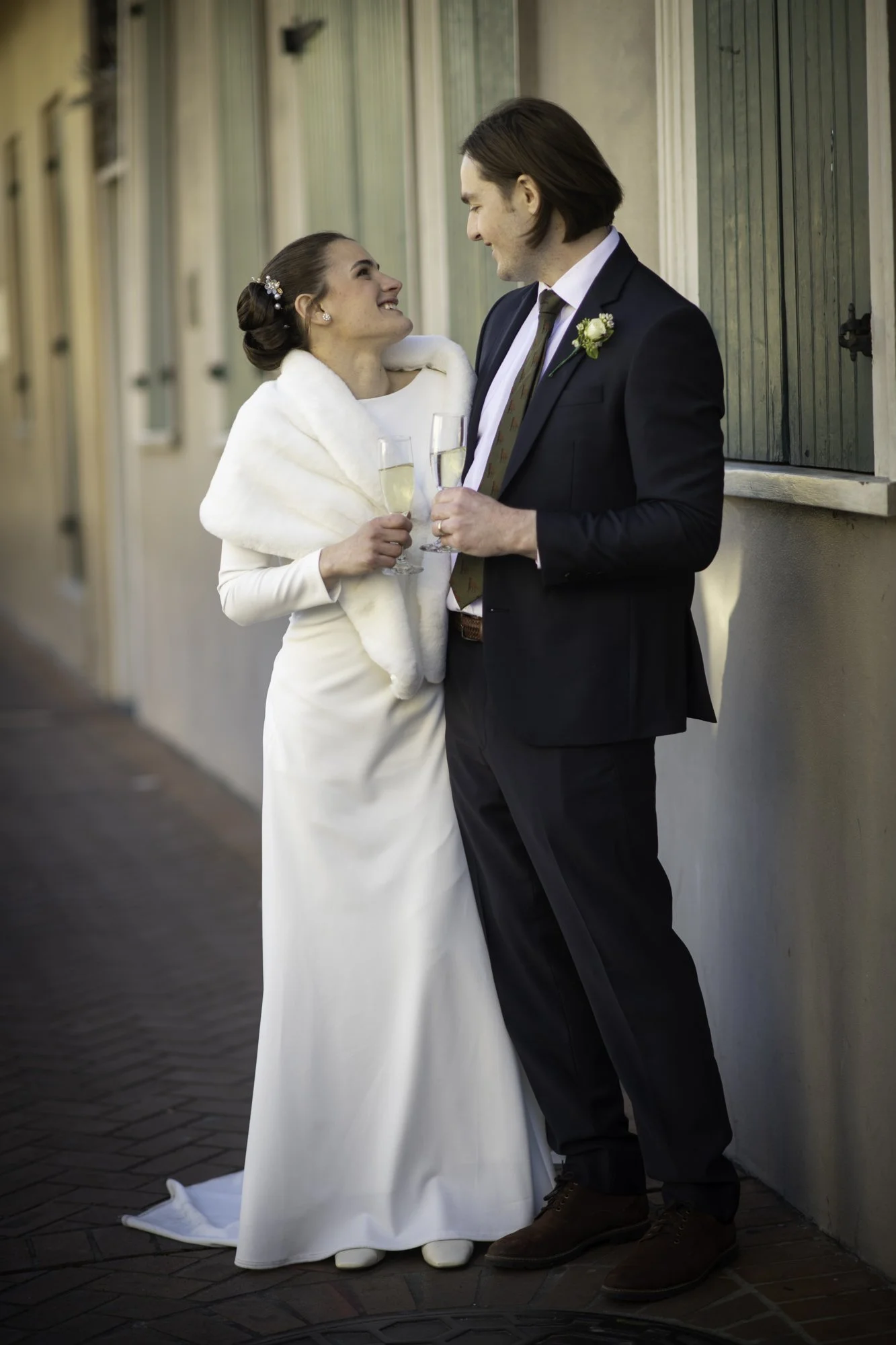 Marc Pagani Photography New Orleans bride and groom couple's portrait