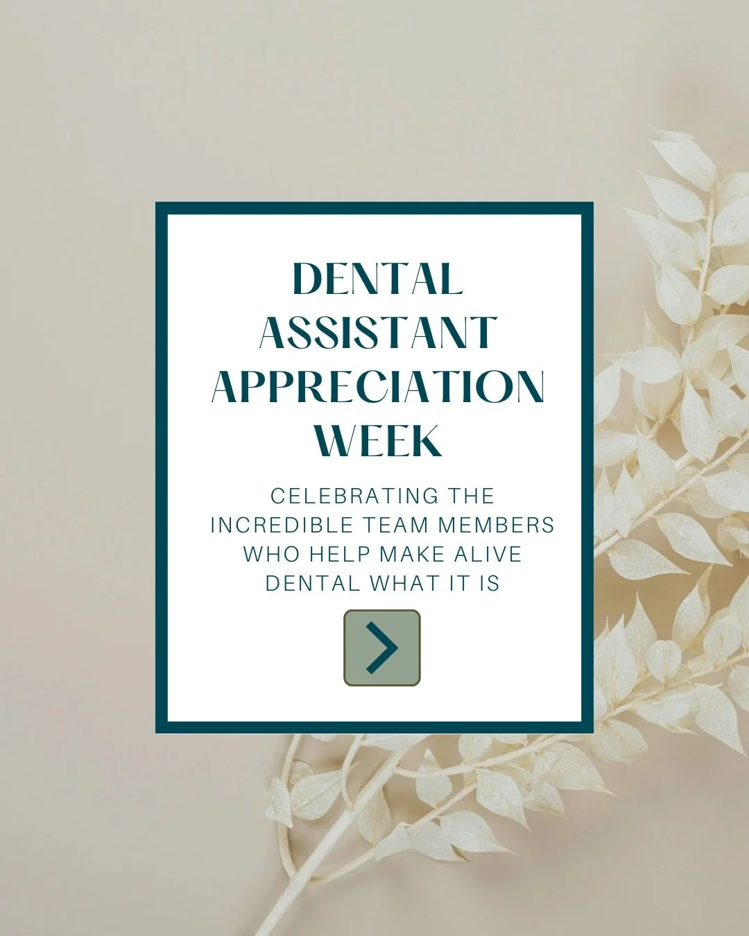 Dental Assistant Appreciation Week 🤍

This week we&rsquo;re celebrating three incredible team members who help make Alive Dental what it is &mdash; Jessica, Shai, and Kendra.

From supporting complex procedures, to calming patients, to helping expla