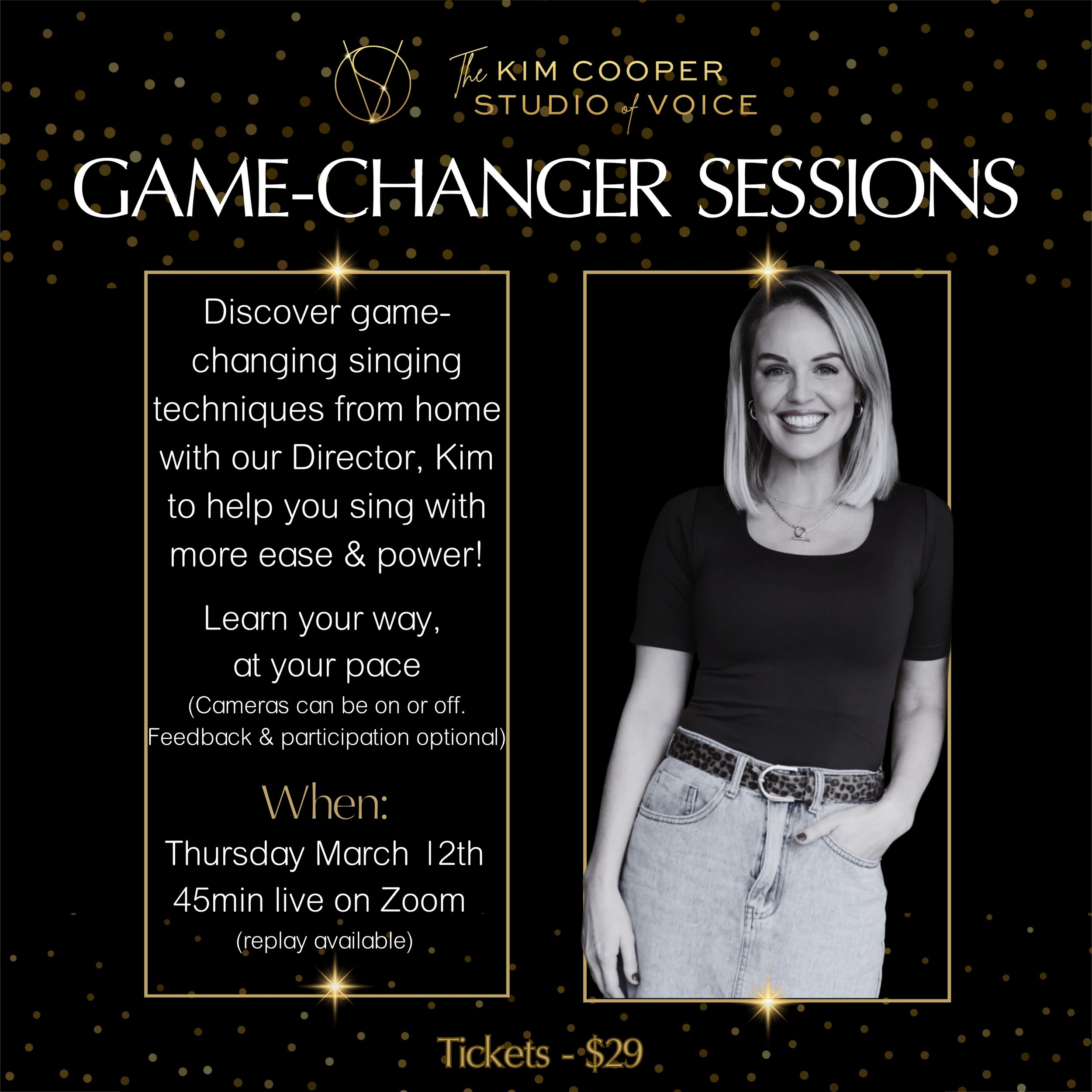 Game Changer Session