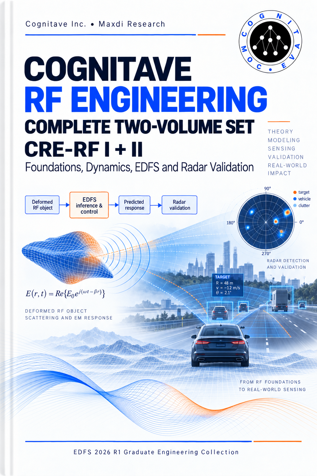COMPLETE TWO-VOLUME SET: Cognitave RF Engineering — CRE-RF Complete Two-Volume Graduate Engineering Set