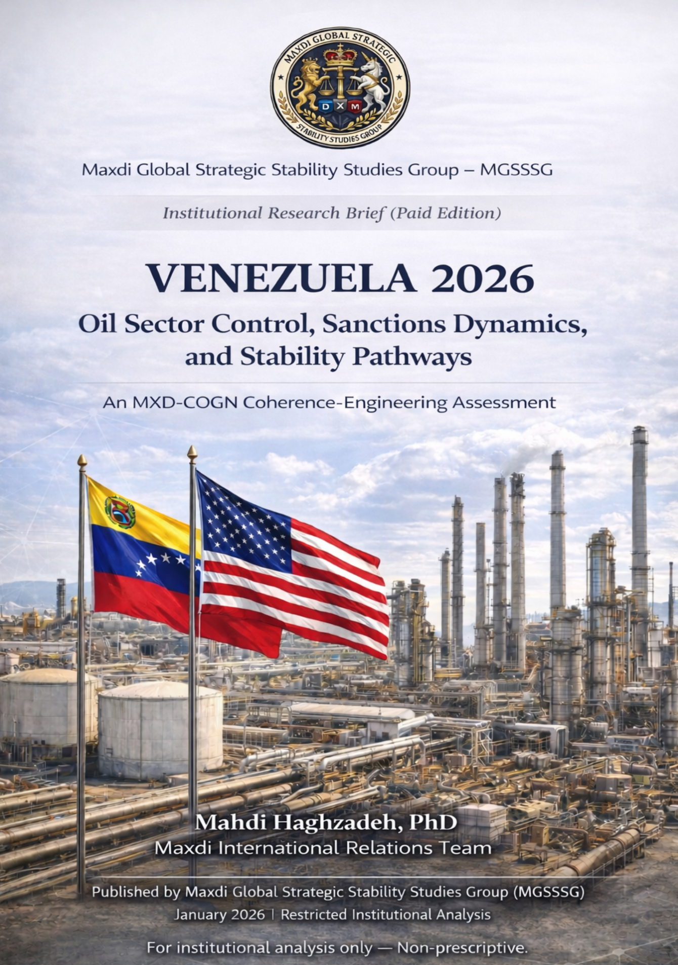 Venezuela 2026 — Oil Sector Control, Sanctions Dynamics, and Stability Pathways