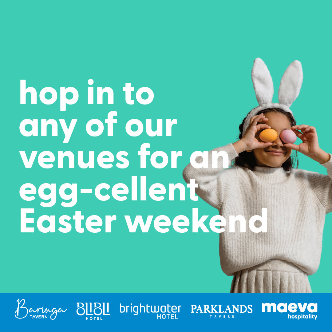 Gather the gang and hop in to enjoy an egg-cellent Easter long weekend at one of our venues! 🐰🍫 Raffles, FREE kids face painting, Easter Bunny visit, food &amp; drink specials, PLUS lots more... check it out!!

BOOK A TABLE SO YOU DON'T MISS OUT: l