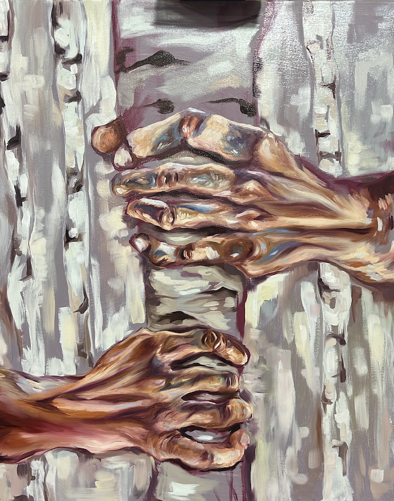 "Amongst the Aspens"
Oil on Canvas, 2023