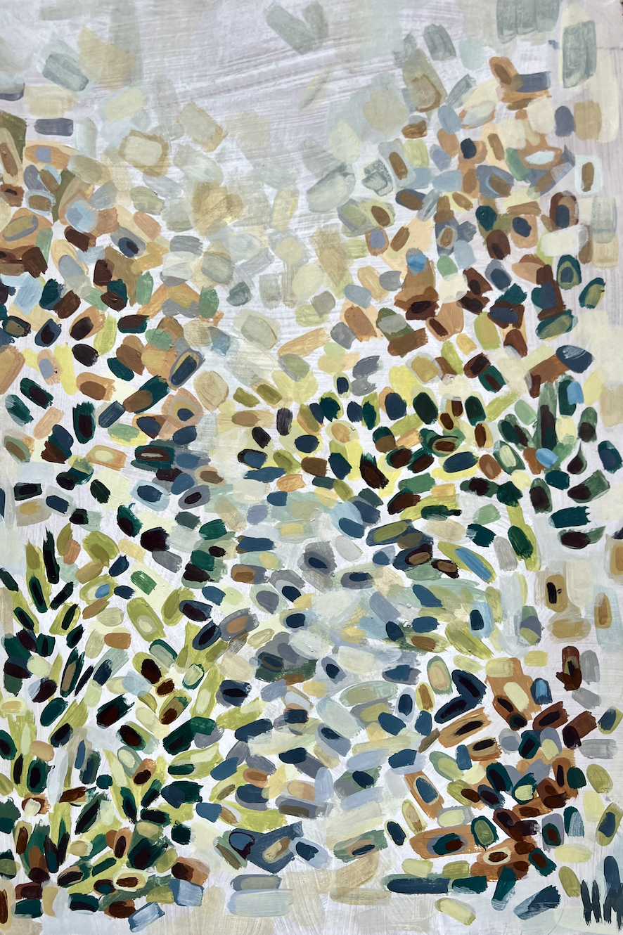 "South Platte Abstracted", 2025
Acrylic on Cardboard
2.5x3ft