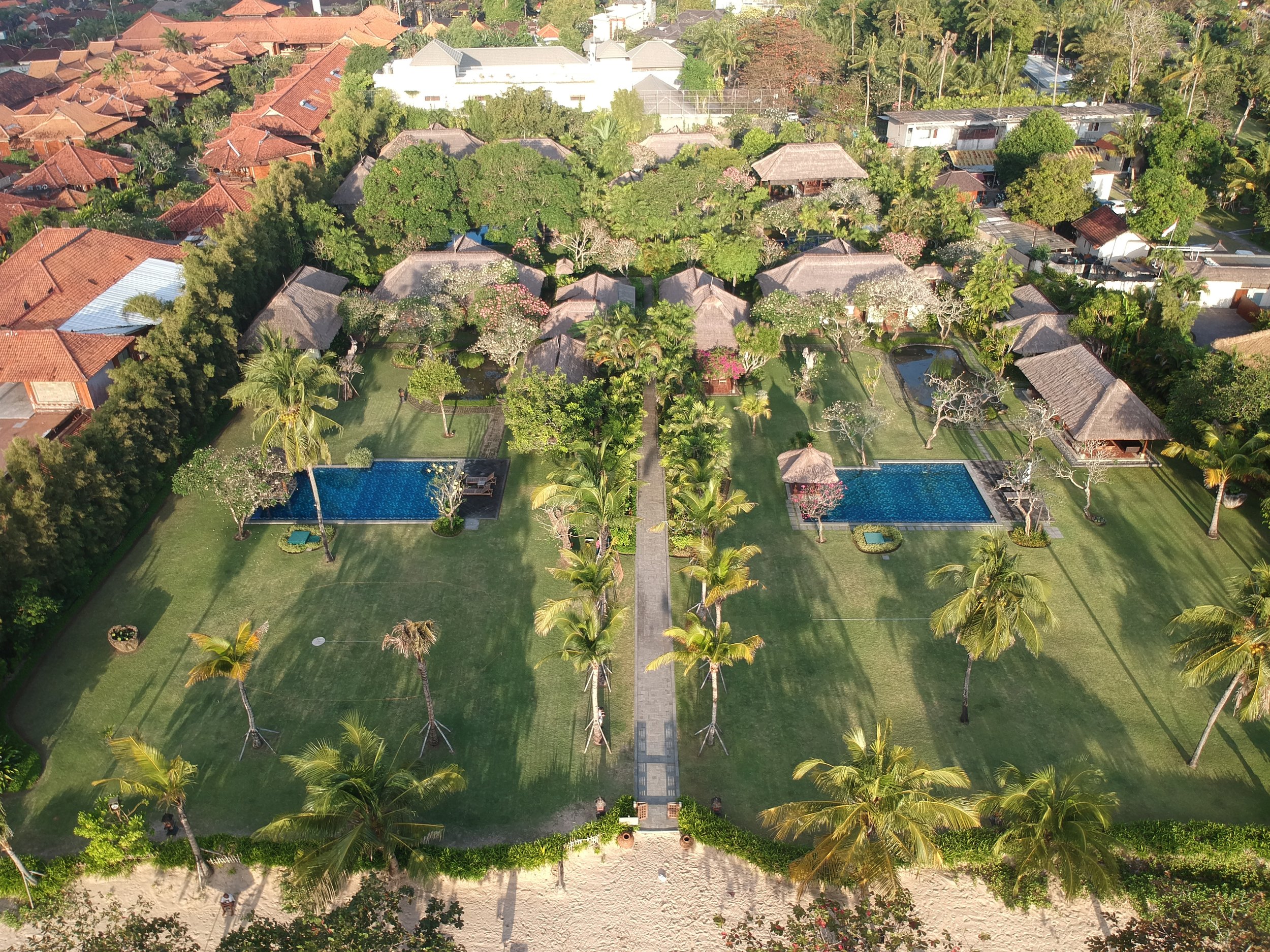 Overview of Villa Hanani, Image from A Tent in Bali