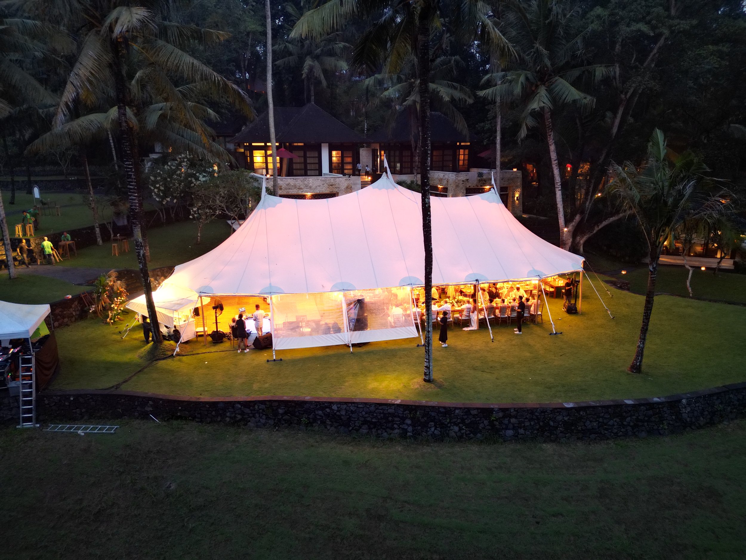 Spacious and Picturesque Setting, Image from A Tent in Bali