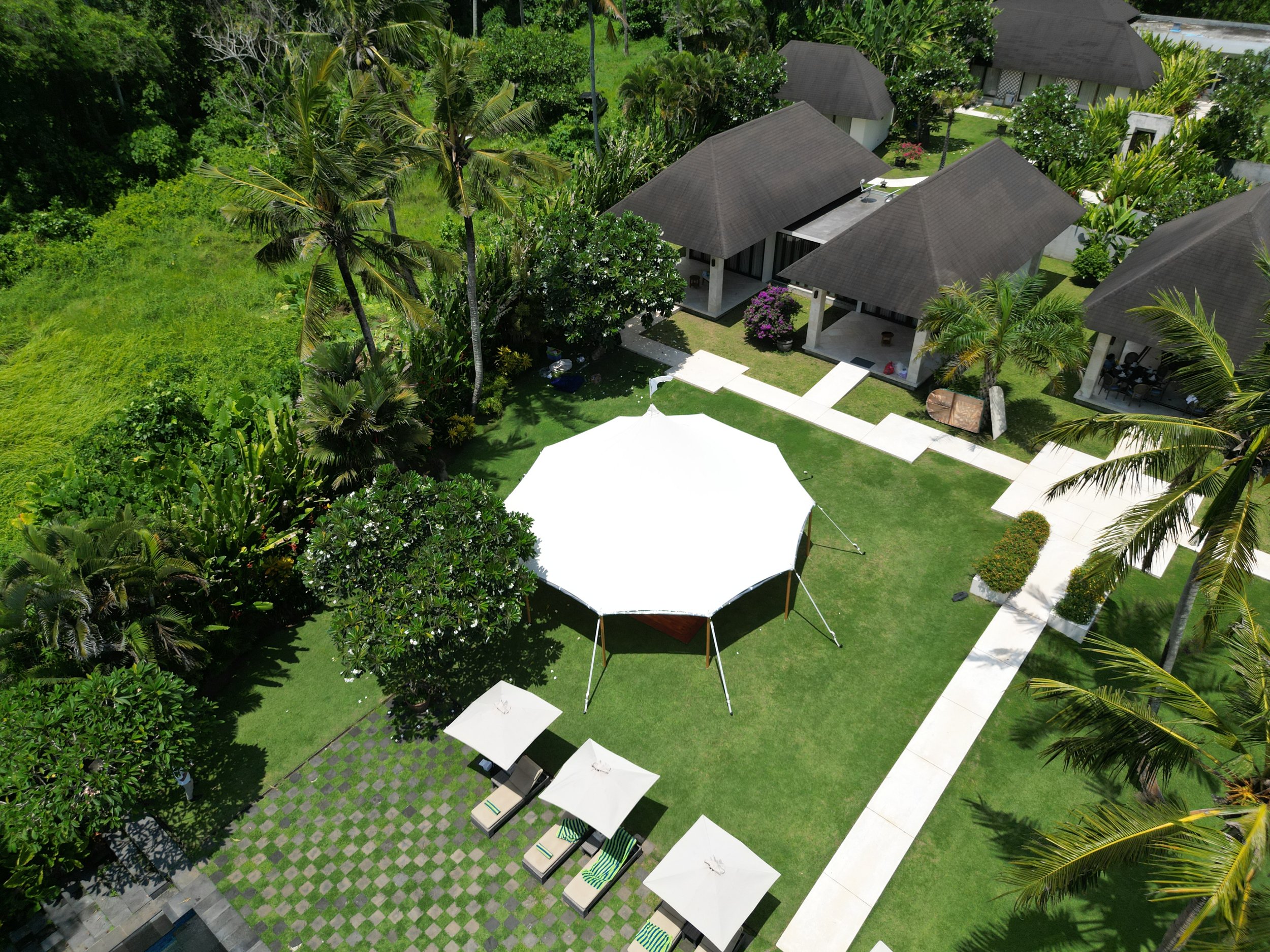 Overview of Villa Kailasha, Image from A Tent in Bali