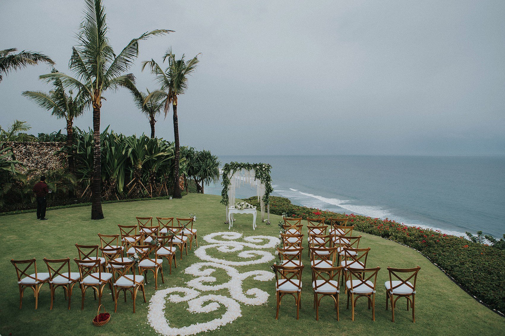 Clifftop Ceremonies, Image from Bali For Two Wedding