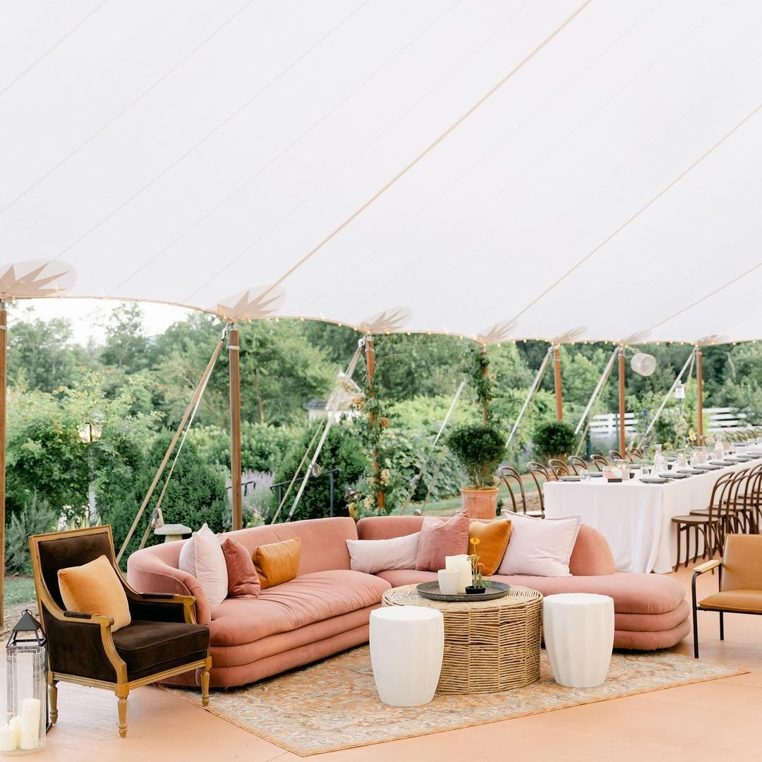 Captivated by the allure of @skylinetentcompany's Sperry Tent lounge setup. Soft, neutral hues embrace elegance, creating an enchanting atmosphere for your dream event. Let this inspiration guide your next celebration to new heights! 

Reposted from: