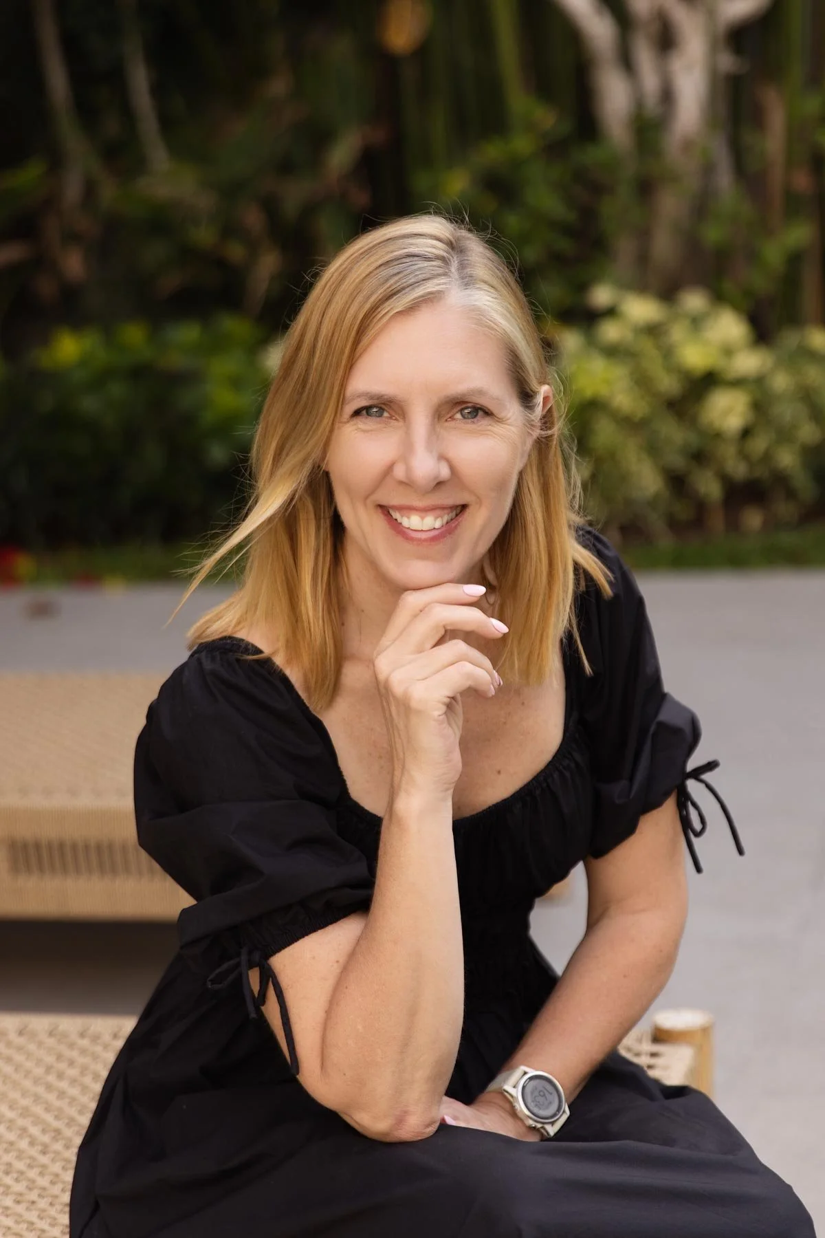 Noemie Vonthron Photography headshots Sydney corporate headshot of a woman taken outdoors