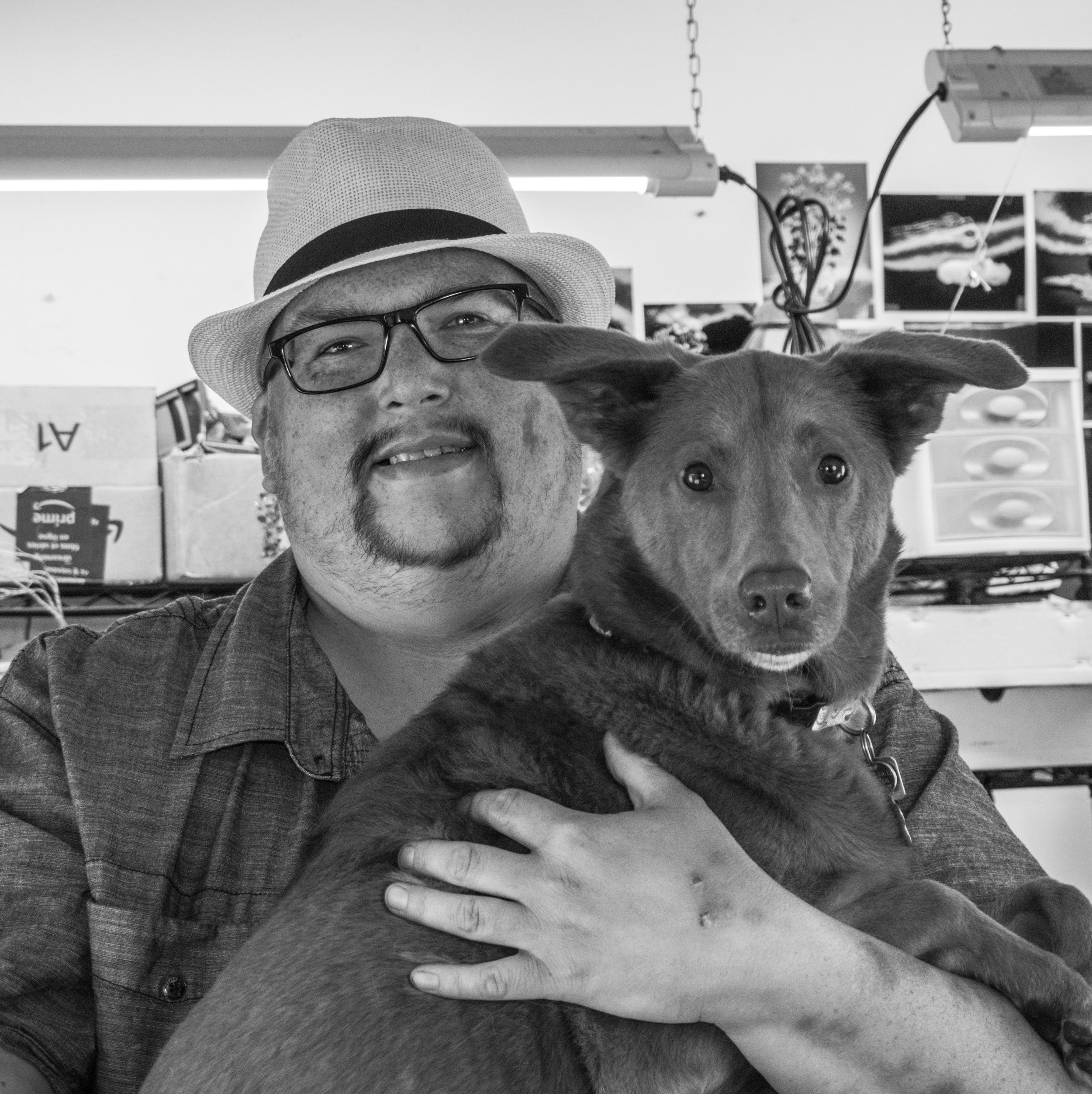 Bill and his dog