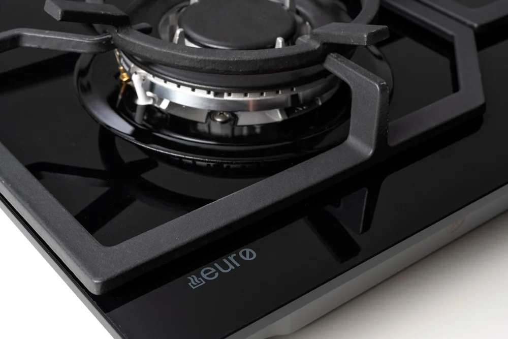 Euro 60cm Gas-on-Glass Cooktop – ECT600GBK2 — Detail view 5