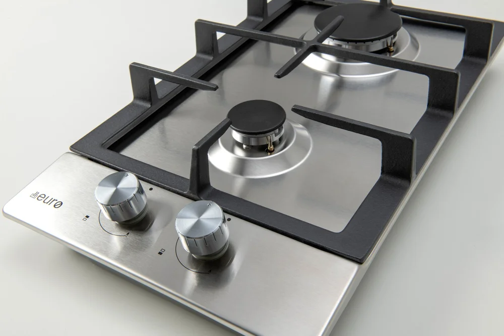 Euro 30cm Two-Burner Gas Cooktop – ECT30GX — Detail view 5