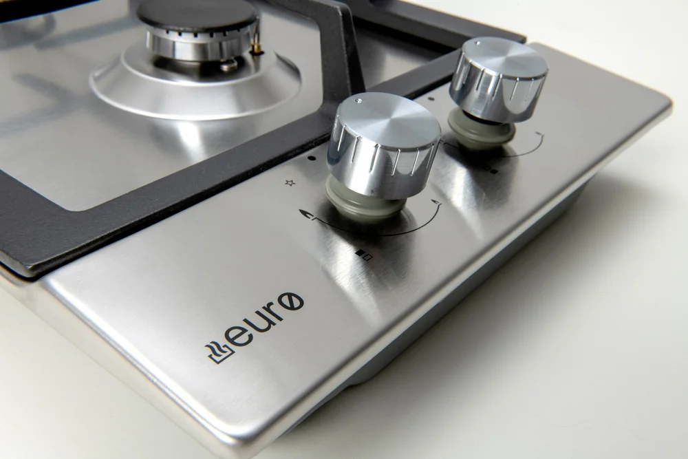Euro 30cm Two-Burner Gas Cooktop – ECT30GX — Detail view 2