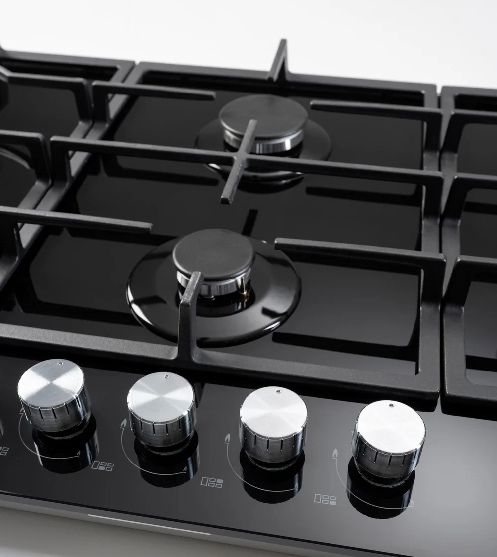 Euro 90cm Gas-on-Glass Cooktop – ECT900GBK2 — Detail view 7
