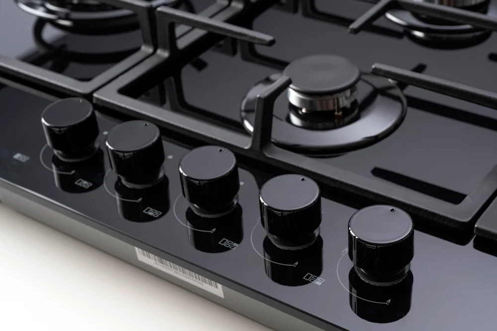 Euro 90cm Gas-on-Glass Cooktop – ECT900GBK2 — Detail view 2