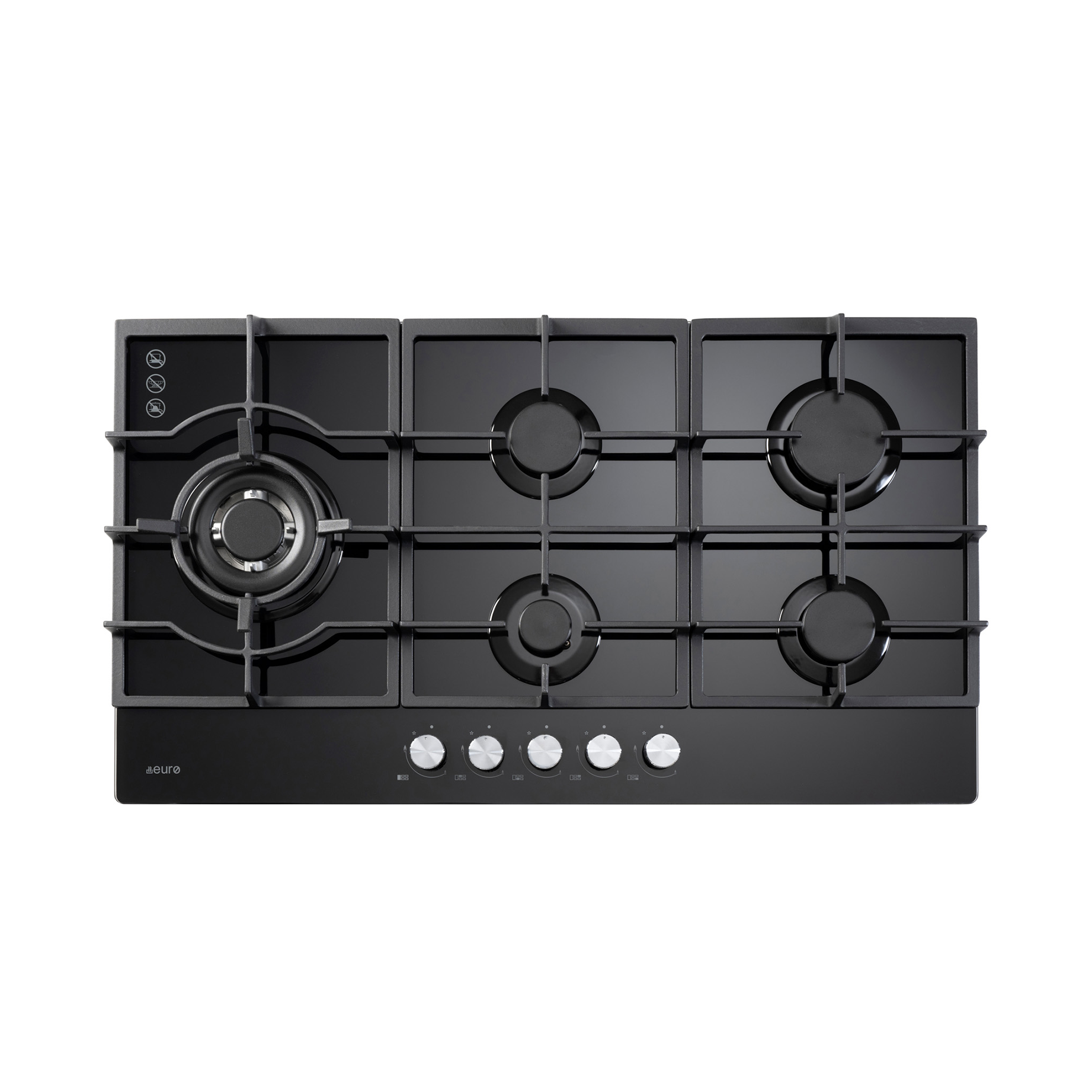 ECT900GBK2 90cm Gas on Glass Cooktop — Euro Appliances