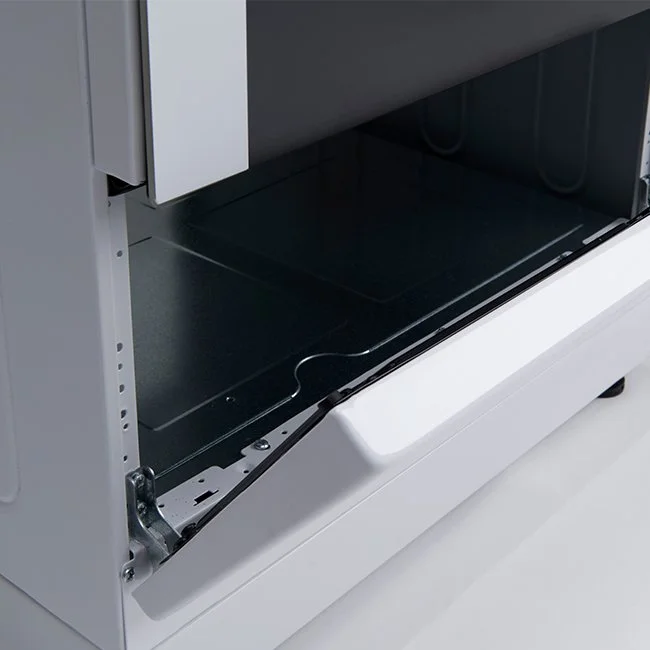 Euro 50cm Electric Freestanding Cooker White – EV500EWH — Detail view 7