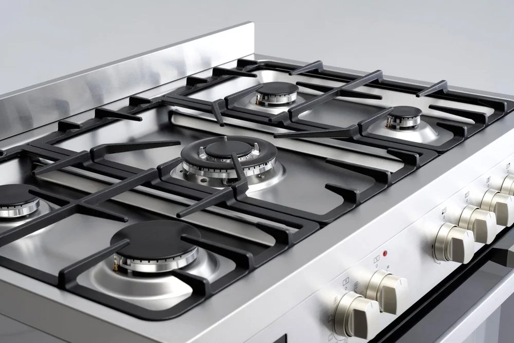 Euro 90cm Dual Fuel Freestanding Cooker – EO90FSDPSX — Detail view 2