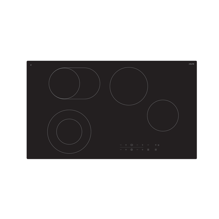 ECT900C6 90cm Ceran Touch Electric Cooktop — Euro Appliances