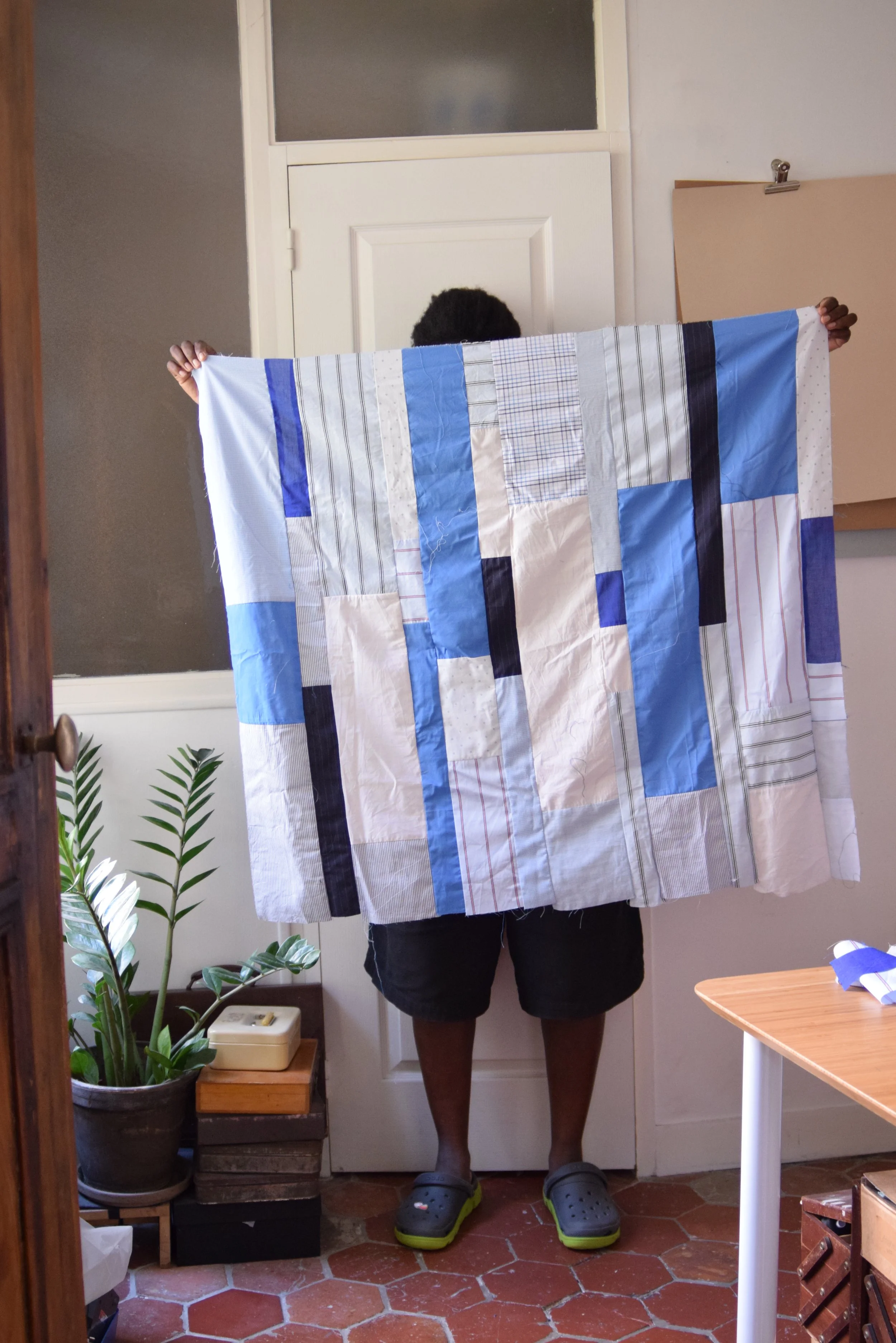 Second pan de la jupe Jalu