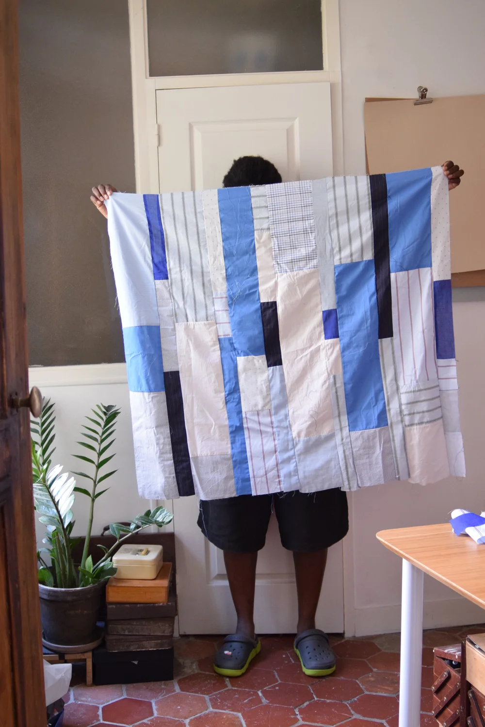 Second pan de la jupe Jalu