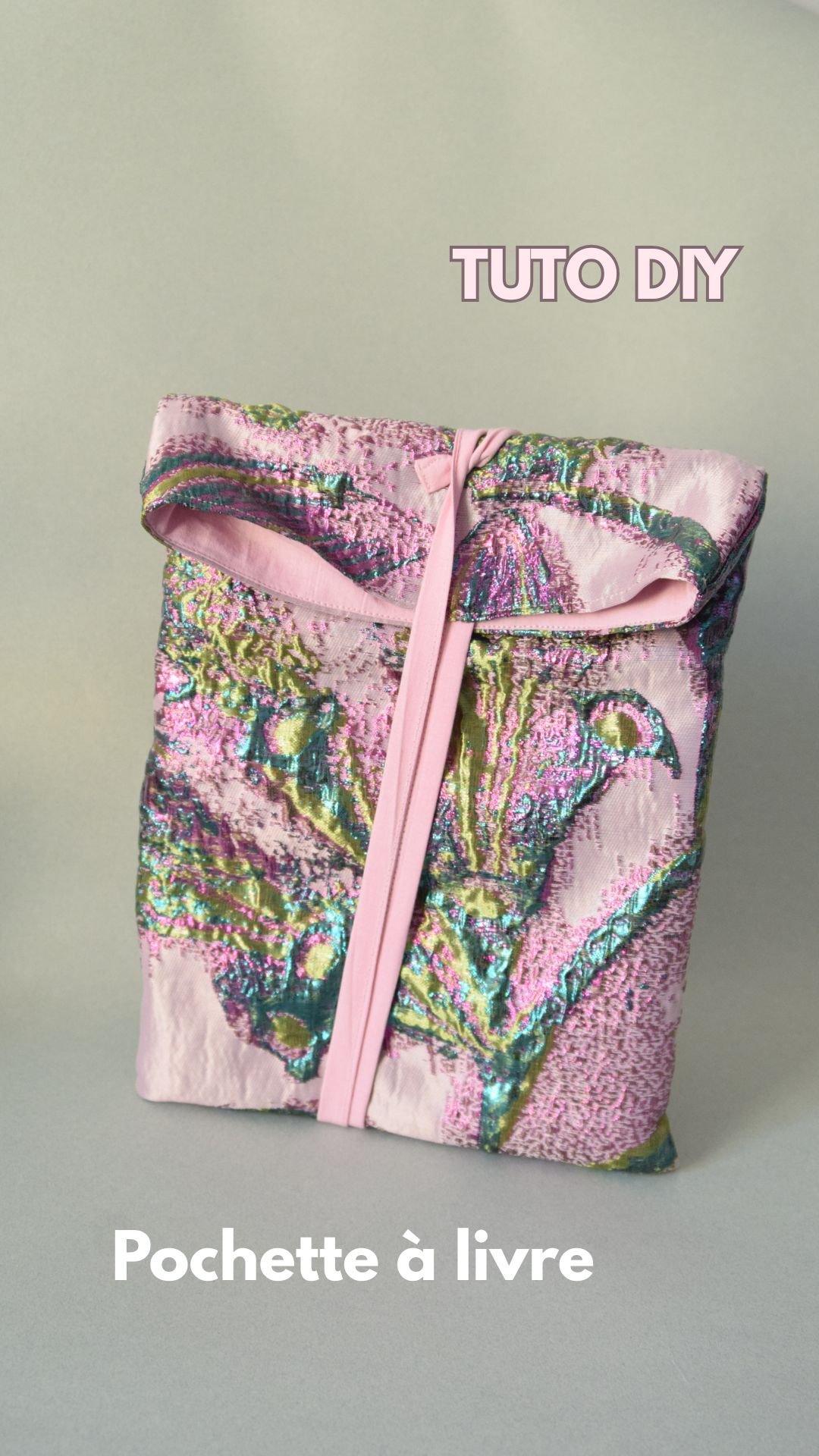 Pochette à livre - Tuto DIY