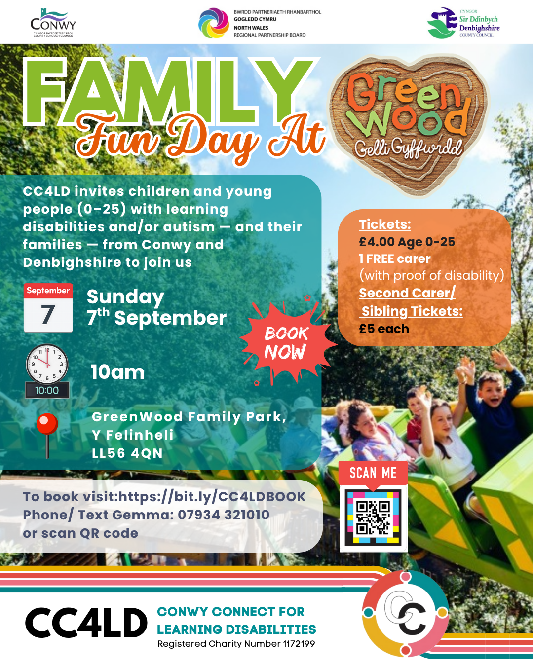 Family Fun Day at GreenWood! - Booking opens 7pm Tuesday 5 August