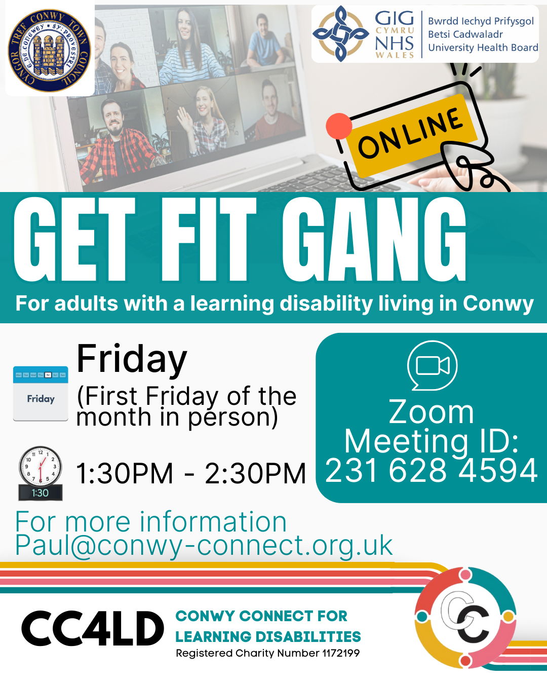 NEW: Get Fit Gang - Online!