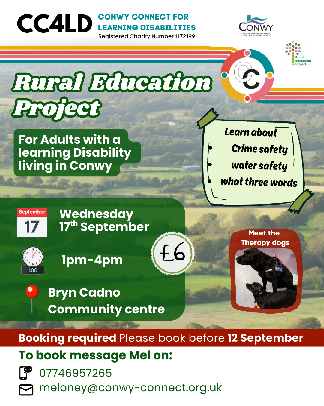 Rural Education Project - With Therapy Dogs