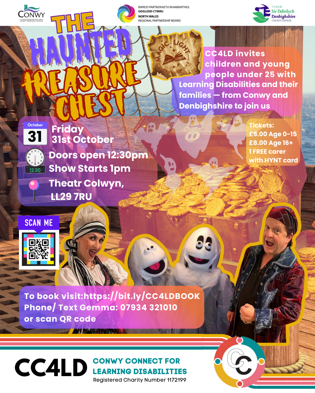 NEW: The Haunted Treasure Chest - Booking opens Tuesday 9 September at 7pm