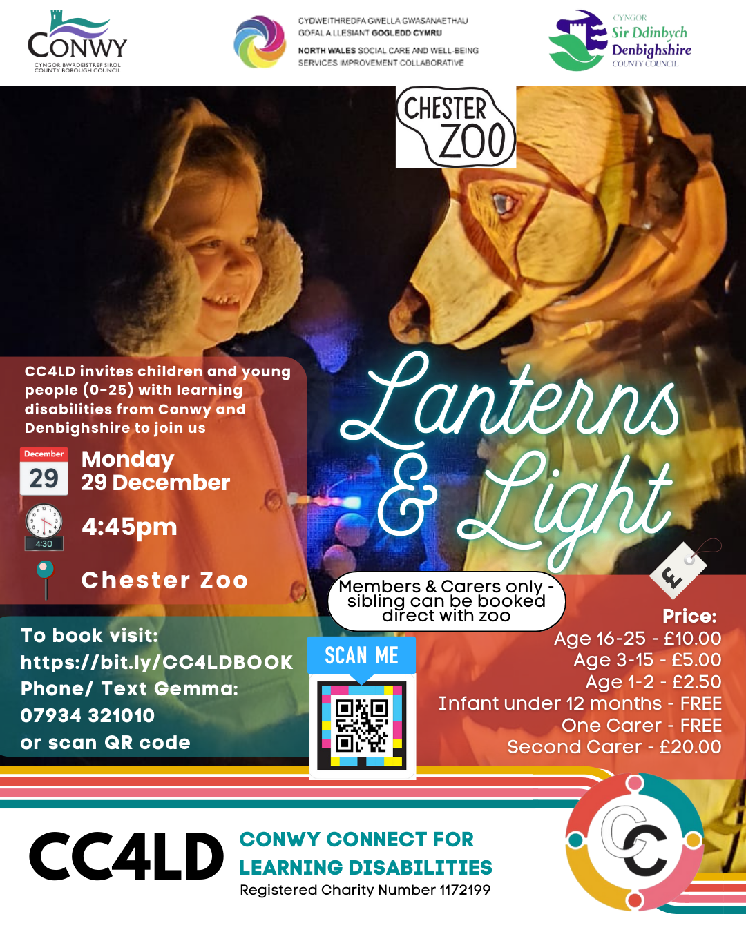 FULLY BOOKED - Lanterns &amp; Light at Chester Zoo