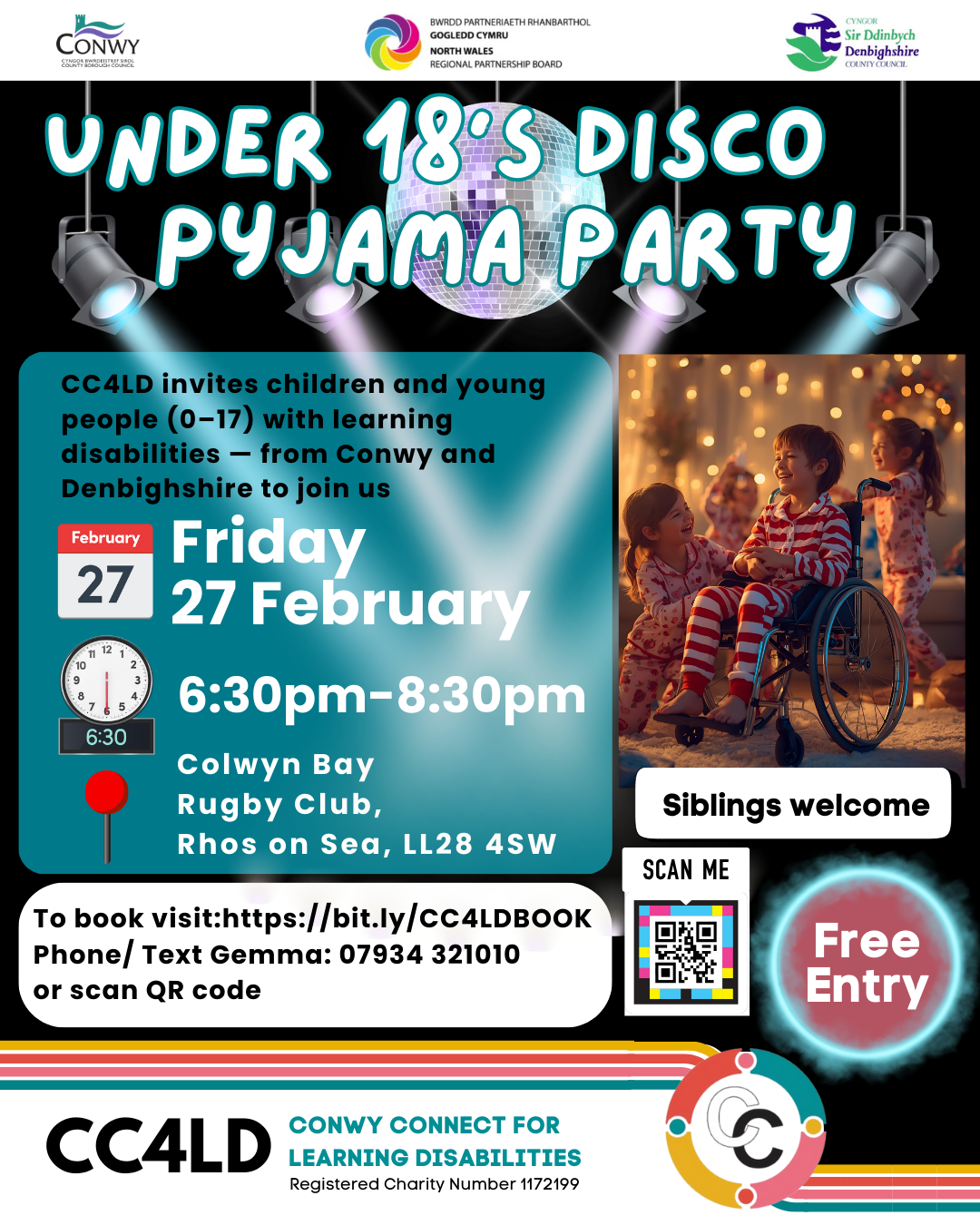 Under 18's Disco Pajama Party 