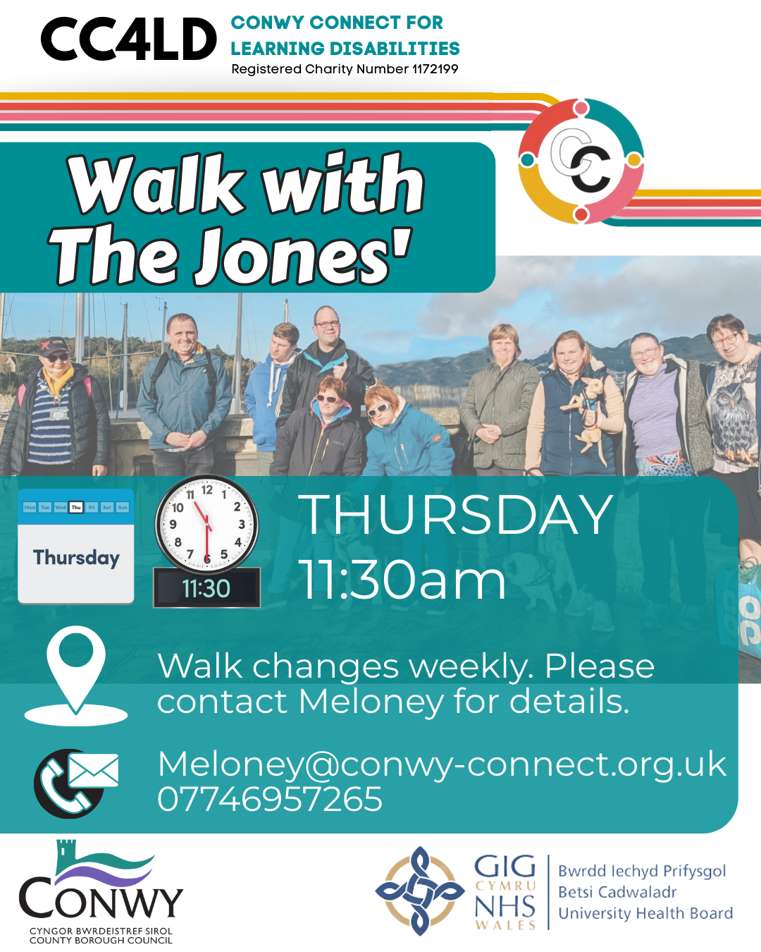Walk with the Jones'