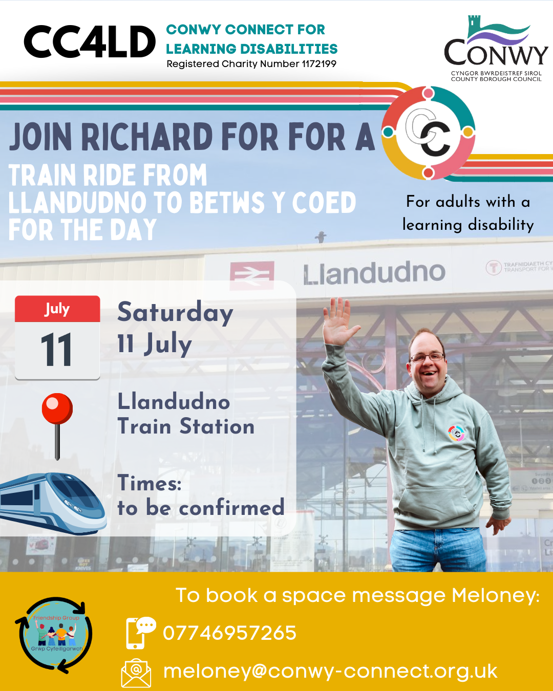 Train ride with Richard