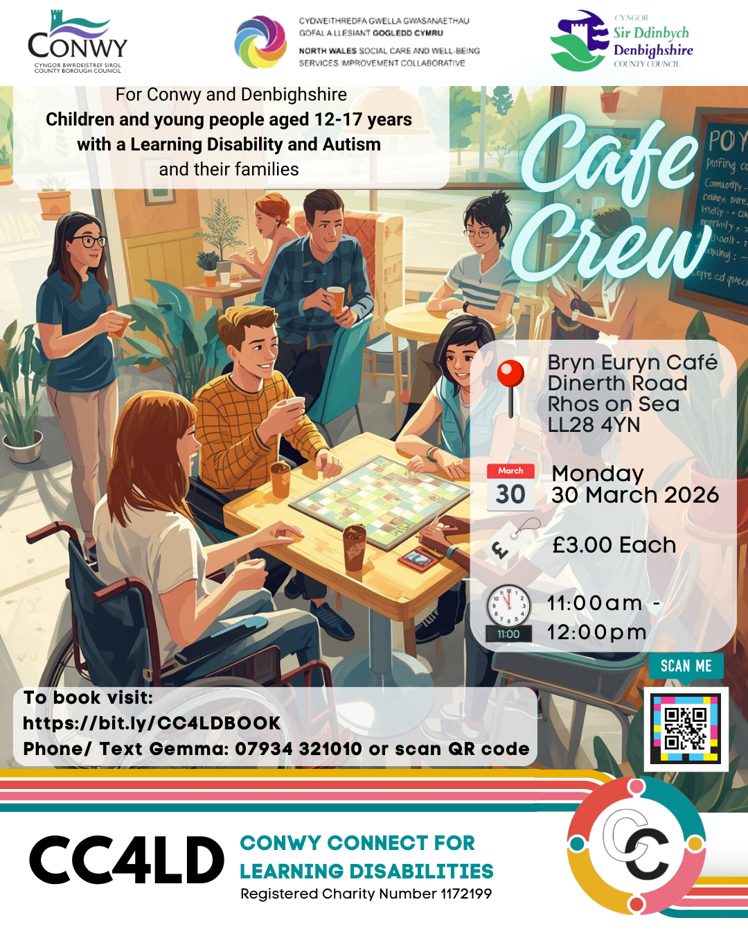 (Age 12- 17) Café Crew Coffee & Board Games Morning