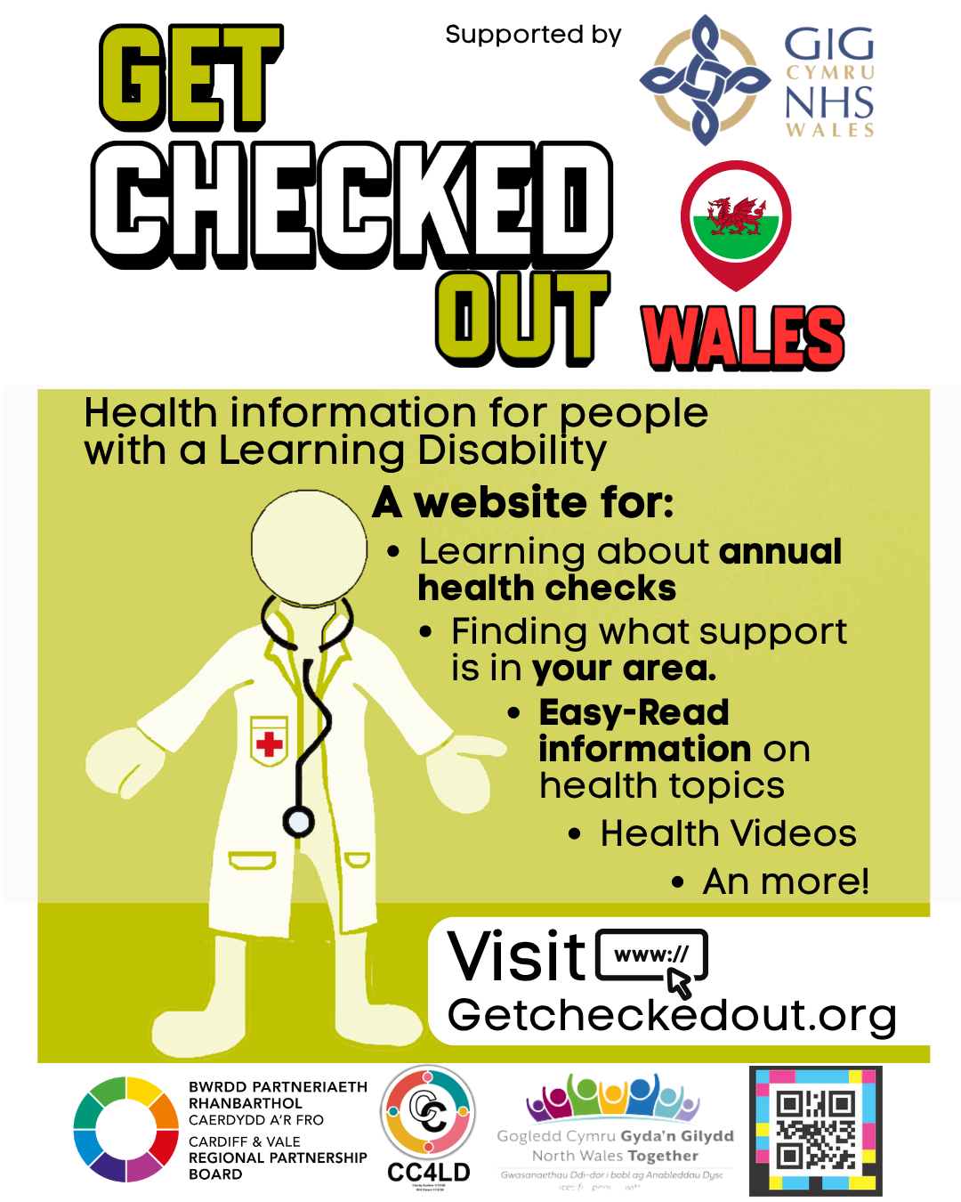 The Get Checked Out website has officially relaunched! ✨