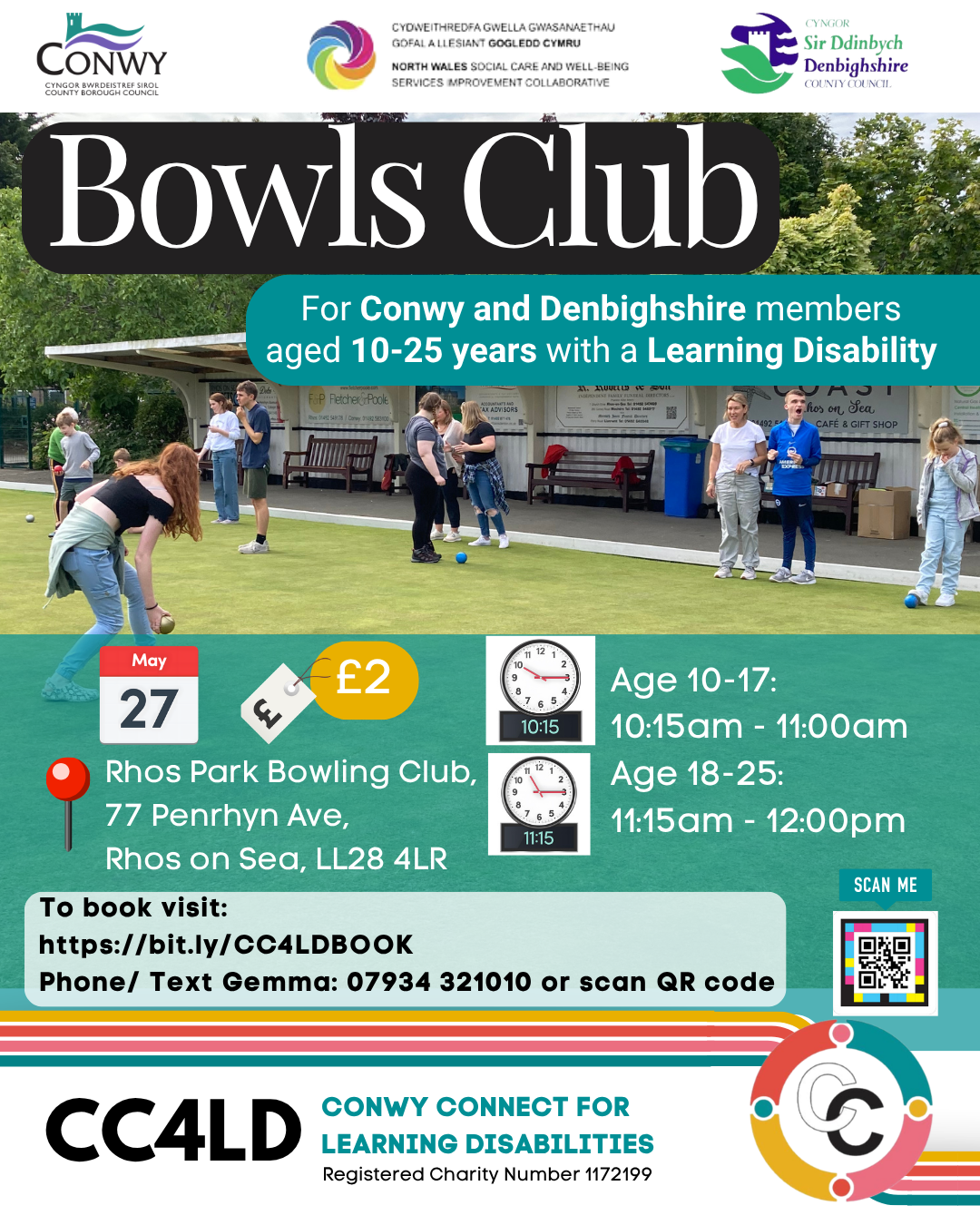 🎳 Bowls Club - Age 10 - 17 🎳