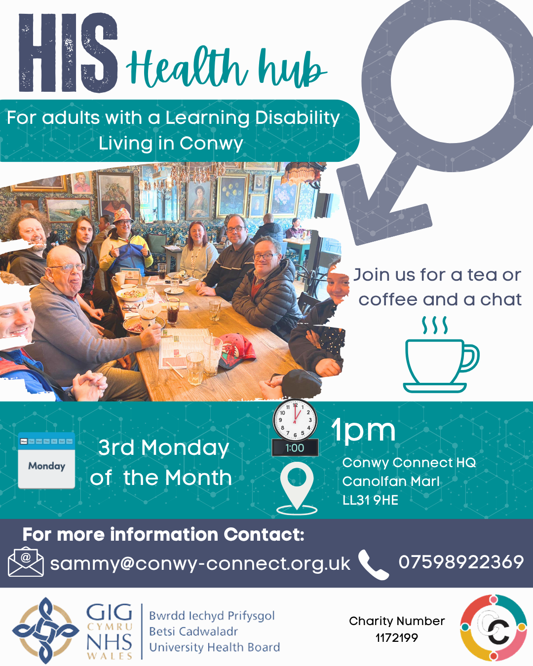 💙 HIS Health Hub – Conwy 💙