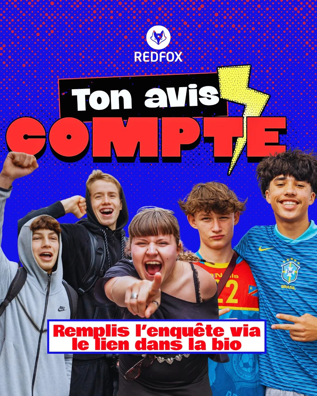 ton avis compte 👉 remplis l'enqu&ecirc;te via le lien dans la bio #enquete #avis #jeunes