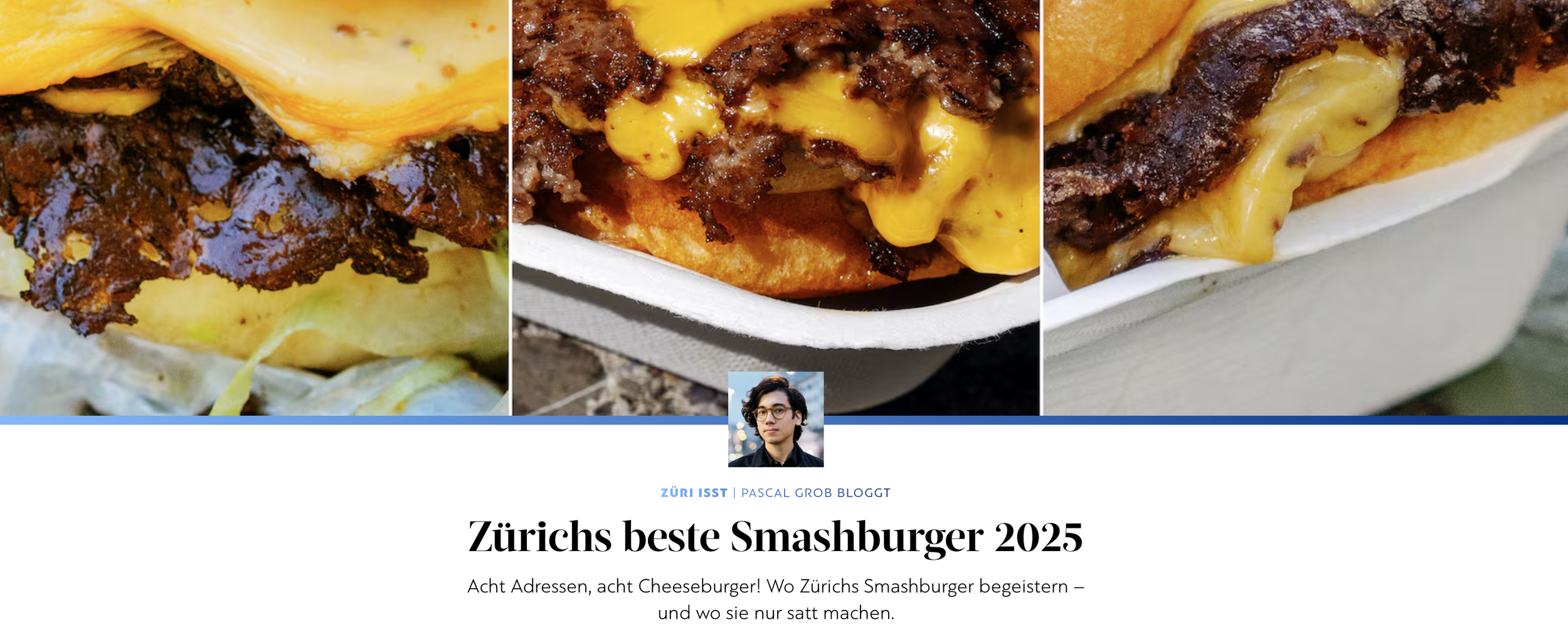 Zurich’s Best Smashburger, Apparently