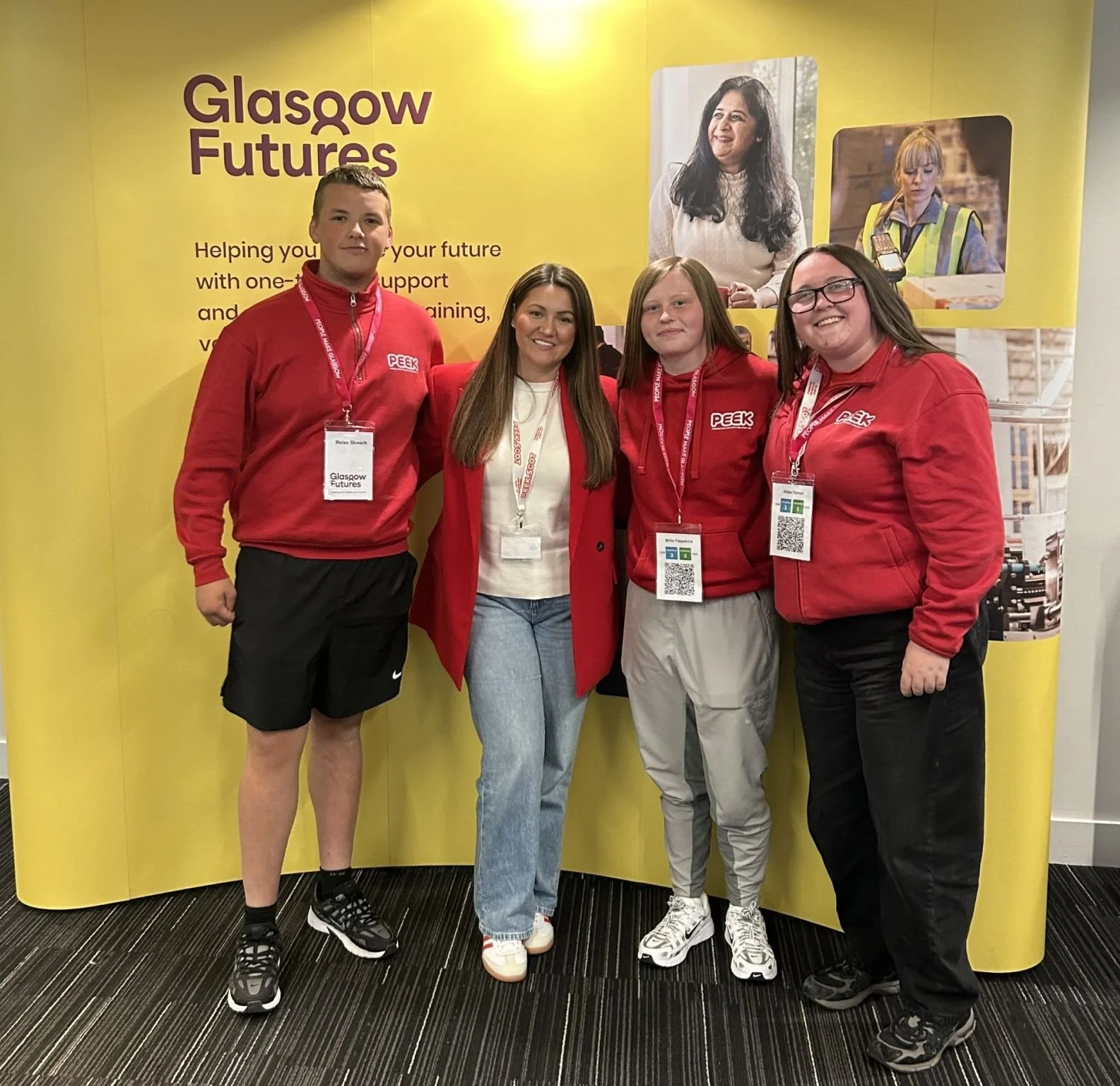Investing in Young People and Strengthening Communities, Team PEEK Attends Where Futures Connect