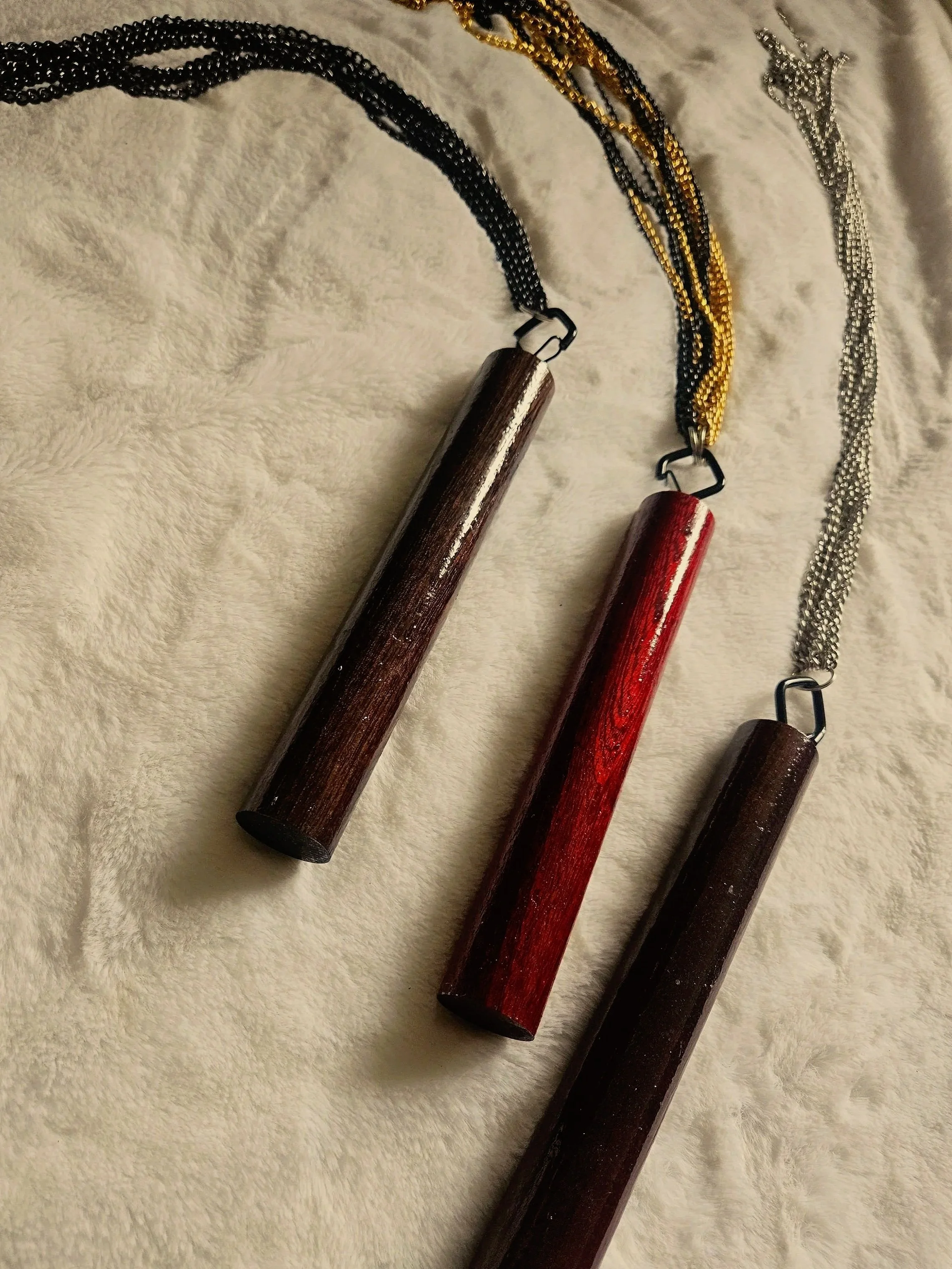 Thalia Hel handcrafted chain floggers for sensory  and temperature play