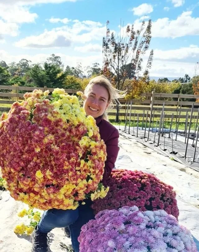 florist hobart meet claire hall from forage flowers cambridge and hobart
