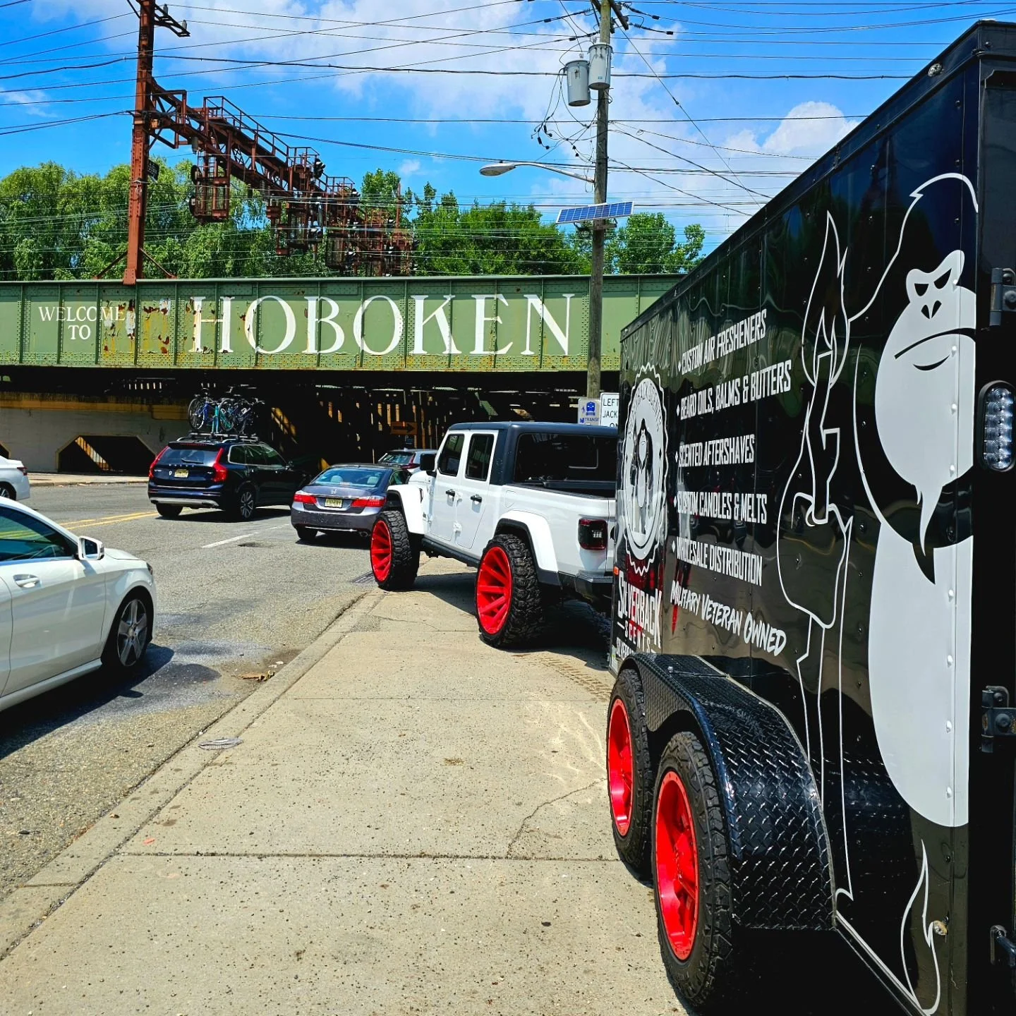Back out in these streets! Hoboken N.J.
Took some time off...
Now we are back out here pounding the pavement and burning up I-95!⁸⁹ft