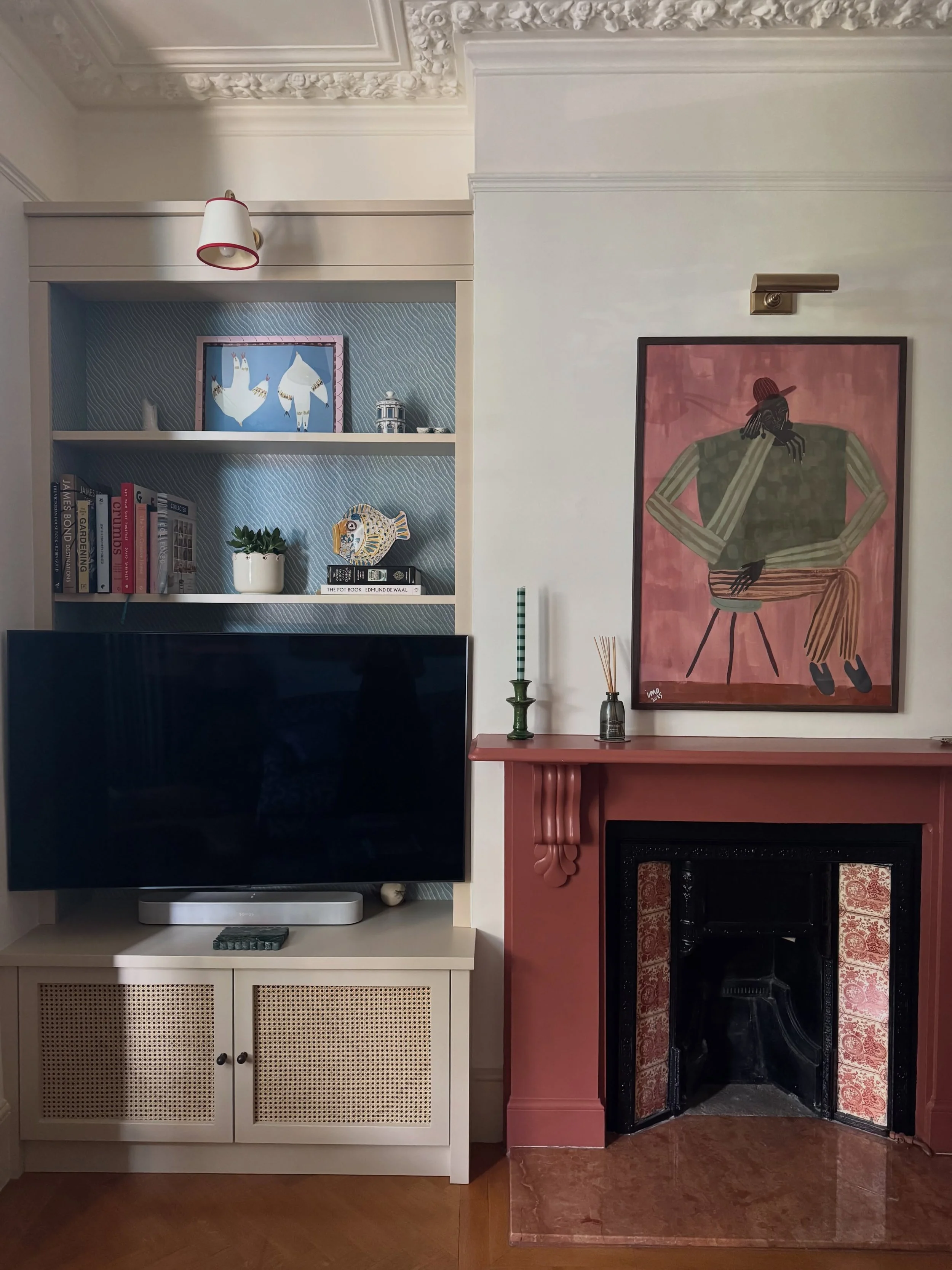 It&rsquo;s been a busy few months behind the scenes, so just a few snippets of what we&rsquo;ve been up to&hellip;

1. Work-in-progress peek at our Parsons Green project - doing our best to distract from the TV (I think we&rsquo;re winning&hellip;)

